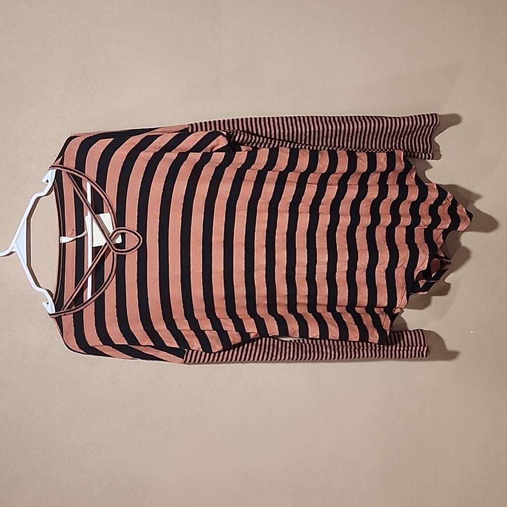 Orange Creek striped blouse